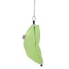 Alomejor Pet Bed, Banana-Shaped Plush House with Removable Cushion for Cats and Small Dogs, Green view 3