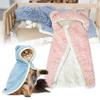Pet Cape Blanket, Cute Thick Dog Cape with Hood, Warm Blanket for Small and Medium Dogs and Cats view 1