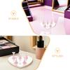UKCOCO 2-Piece Magnetic Acrylic Nail Stand, Heart-Shaped Nail Tip Holder for DIY Nail Art view 3