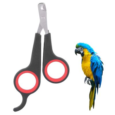 TIKATARER Bird Nail Clipper, Stainless Steel, Non-Slip Handle