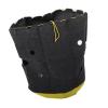 Qcwwy Leather Storage Bag for Pet Blankets, Foldable Travel Cat Organizer view 3