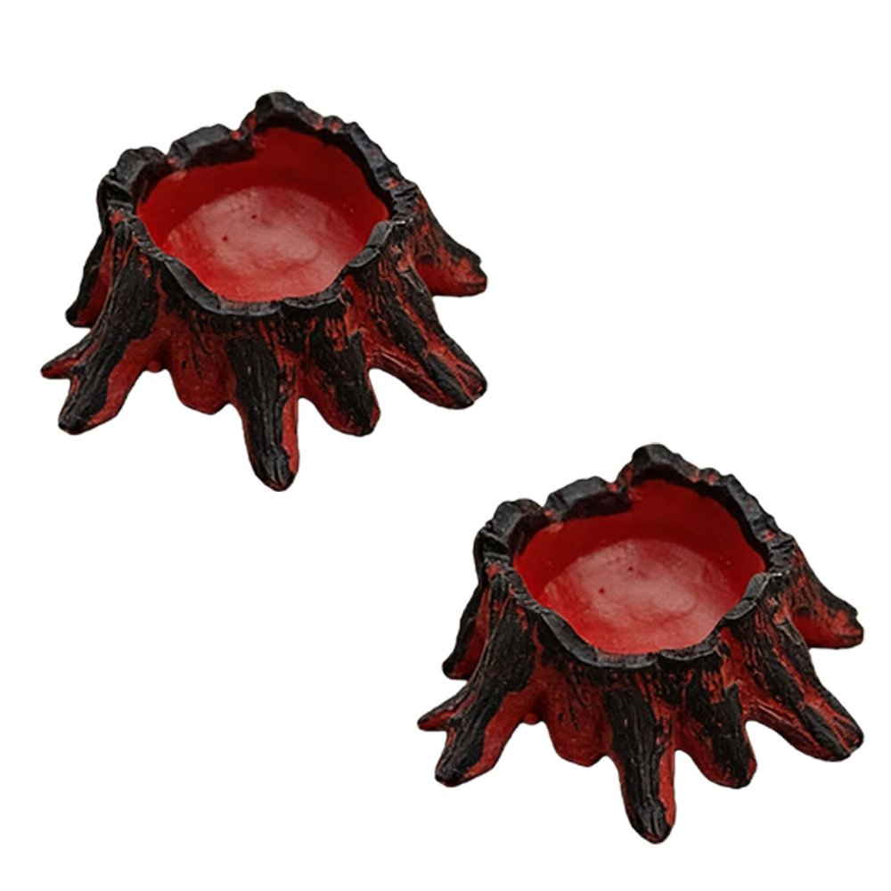 Realistic Volcano Decor for Reptiles