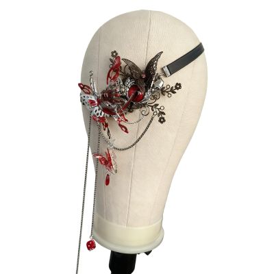 Wynrzyj Elegant Alloy Butterfly Mask for Theme Parties and Masquerade Balls