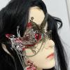 Wynrzyj Elegant Alloy Butterfly Mask for Theme Parties and Masquerade Balls view 3