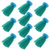 Fish Breeding Spawning Mops for Egg Collection, 10-Pack, Green Sponge view 1
