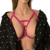 Generic Women's Lace-Up Lace Bra with Decorative Cutout, Adjustable Stretch Lingerie (One Size) view 2