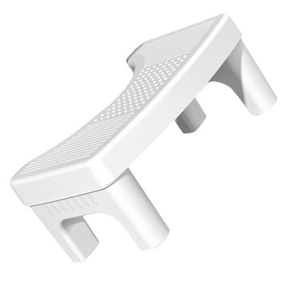POPETPOP Toilet Stool - Non-Slip White