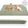 Stqyeiw Baby Crawling Mat, 2 cm Thick, 60 x 180 cm, Grass Green view 1