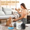 Vesici Metal Cat Food Storage Containers with Lids and Scoops, Airtight Farmhouse Style, 2-Piece Set view 4