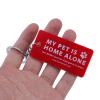 Emergency Card for Dogs and Cats at Home Alone view 4
