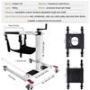Errzom Patient Lift Chair for Seniors, Height- and Width-Adjustable, 4-in-1 Transfer Wheelchair view 2