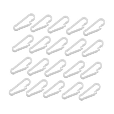 Plastic Mask Strap Hooks, 130 Pieces