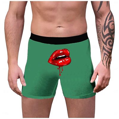 Generic Men's Long Boxer Shorts, Lightweight and Breathable