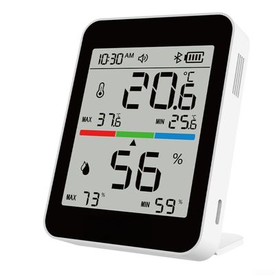 T1 Smart Thermometer Hygrometer, 8.4 cm LCD Monitor with App Control & Data Export for Indoor Environments