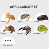 Drfeify Reptile Heating Pad, PU Leather Surface, USB-Powered Heating Mat with 3-Level Temperature Control view 2