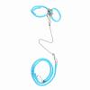 Drfeify Ferret Harness, Adjustable Nylon Leash with Bell for Hamsters and Small Pets, Comfort and Safety for Outdoor Adventures (Blue) view 4