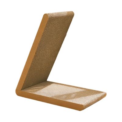 Aymzbd Cat Scratching Bed Mat and Furniture Protector, Corrugated MDF, Replacement Core