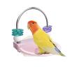 Parakeet Perch with Rotating Rings for Climbing and Standing view 1