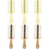 6-Pack Fine Double-Sided Plastic Dandruff Combs with Handles view 1