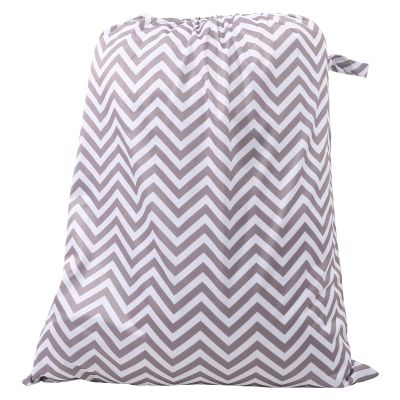 Mikikit Reusable Diaper Wet Bag with Elastic Edge, PU