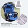 Mikikit Reusable Diaper Wet Bag with Elastic Edge, PU view 3