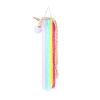 Mipcase Girls' Hair Clip Holder with Colorful Yarn Tassels view 1