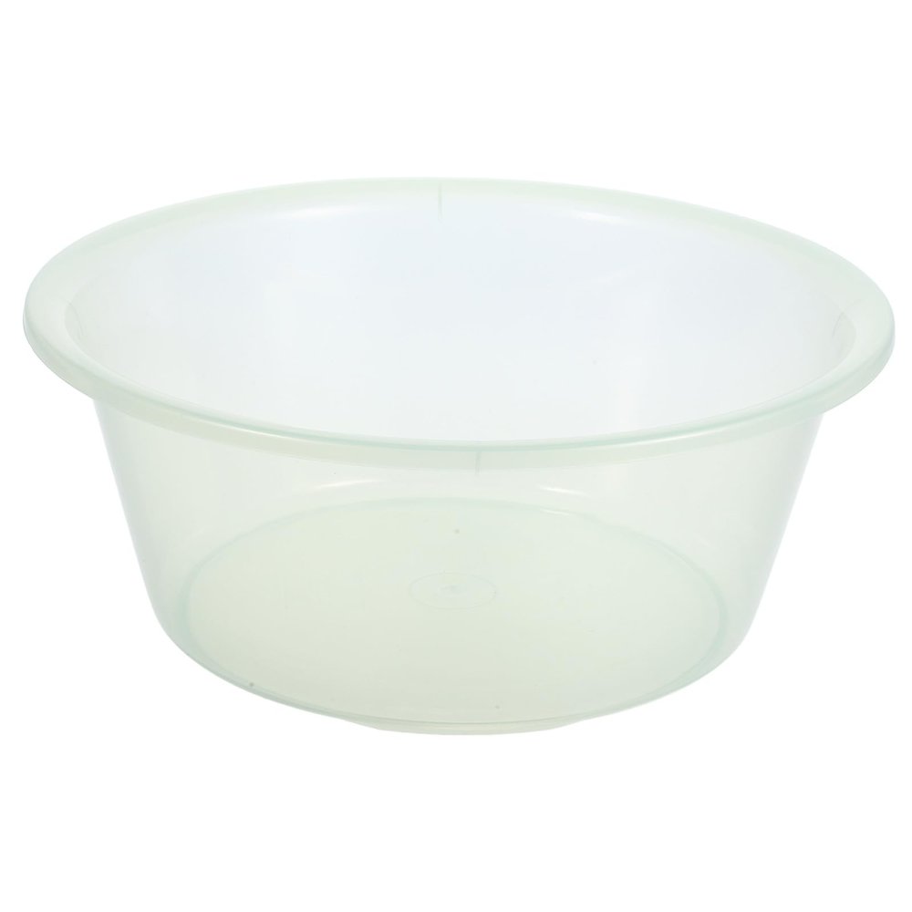 HAMPPLIES Transparent Plastic Wash Basin for Kids