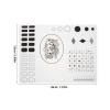 POPETPOP 2-Piece Black Silicone Nail Art Practice Mat Set view 2