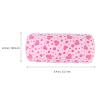 Mikikit Pink Coral Fleece Nail Hand Rest with Removable Cover view 2