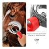 Hemobllo Horse Grooming Brush for Removing Loose Hair, Non-Slip Handle view 3