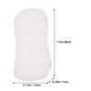UKCOCO 8-Count Reusable Breathable Cotton Cloth Diaper Inserts for Newborns, Multilayer Washable Inserts view 2
