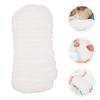 UKCOCO 8-Count Reusable Breathable Cotton Cloth Diaper Inserts for Newborns, Multilayer Washable Inserts view 3