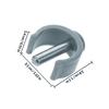 C-Shaped Walking Cane Locking Pins, 4 Pieces, ABS and Steel view 2