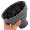 Healvian Hair Diffuser for Hair Protection, Adjustable Silicone Attachment, Universal Diffuser for Gentle Drying of Curly Hair view 4