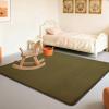 Stqyeiw Baby Play Mat, 40 x 120 cm, Army Green, 2 cm Thick view 1