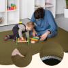 Stqyeiw Baby Play Mat, 40 x 120 cm, Army Green, 2 cm Thick view 2
