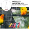 UKCOCO Wooden Bird Stand Hanging Parrot Swing view 3
