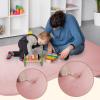 Stqyeiw Baby Play Mat, 90 x 180 cm, Pink, 2 cm Thick view 2