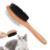 Pet Brush with Ergonomic Comfort-Grip for Shedding view 1