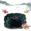 Aquarium Decoration - Broken Barrel Design Resin Ornament view 1