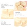 Creuost Body Wave Brazilian Virgin Human Hair Bundles, #613 Light Blonde, 3 Bundles, 300 g, 24/26/28 in view 4