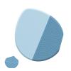 Flat Silicone Foundation Brush for Liquid Foundation view 1