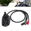 Black Universal Electric Wheelchair Joystick Controller, IPX5, DC24V view 2
