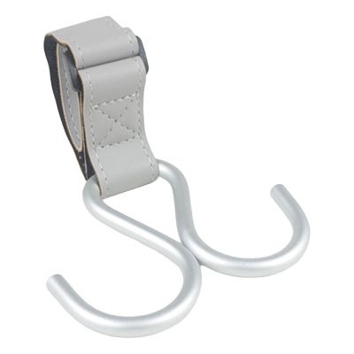 Multifunctional Double Stroller Hook Clip for Bags and Organizers