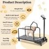 PioMue Dog Treadmill for Small Dogs, Quiet Indoor Pet Fitness Treadmill view 4