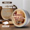 Cutting Board Care Wax, Wood Care Balm with Beeswax-Oil Blend, 80 g view 2