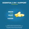 Applied Nutrition BodyFuel Omega-3 Fish Oil Softgels view 3