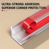 Self-Adhesive Aluminum Angle Profile, Durable Corner and Edge Protector, Gray, 2 m/78.7 in view 2