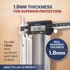 Self-Adhesive Aluminum Angle Profile, Durable Corner and Edge Protector, Gray, 2 m/78.7 in view 3