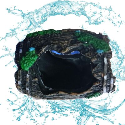 Broken Barrel Aquarium Decor